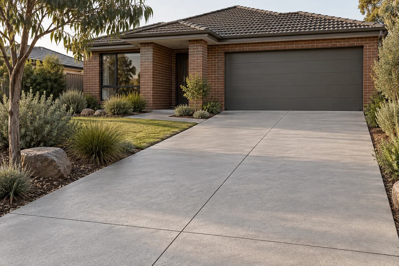 Concrete driveways
